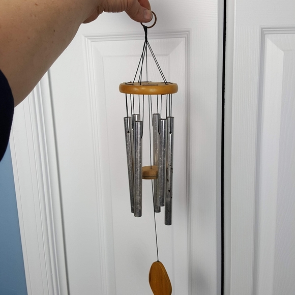 Vintage Wood and metal wind chimes - Picture 4 of 8